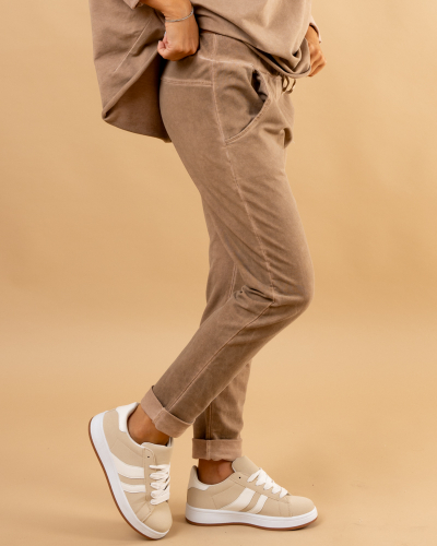 Jogging uni délavé