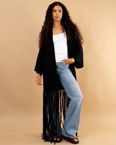 Gilet franges Julia