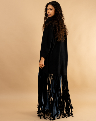 Gilet franges Julia