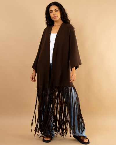 Gilet franges Julia