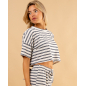 T-shirt rayé Marcel