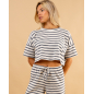 T-shirt rayé Marcel