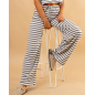Pantalon large rayé Marcel