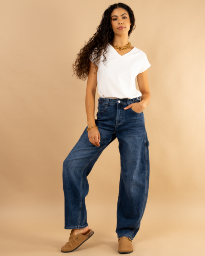 Jean ballon baggy
