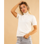 Pull manches courtes col roulé