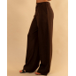 Pantalon bouton doré