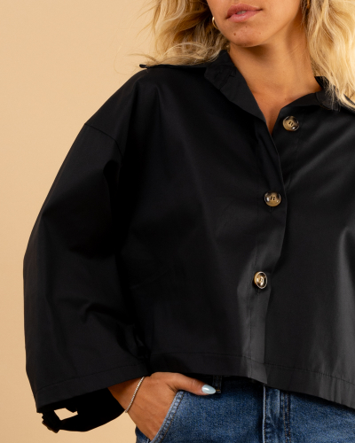 Chemise effet trench