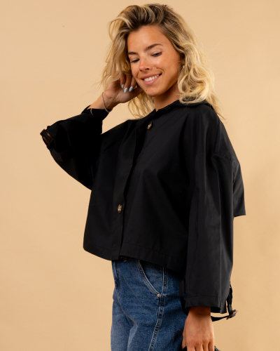Chemise effet trench