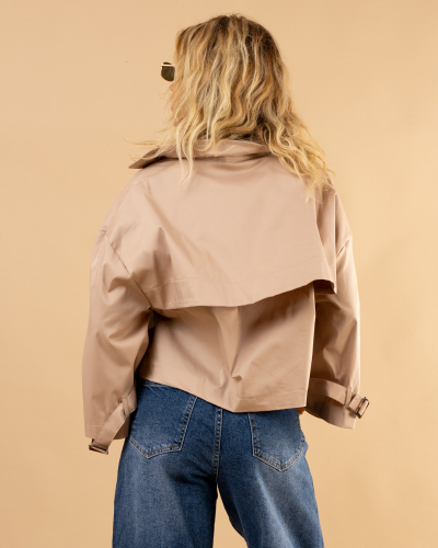 Chemise effet trench
