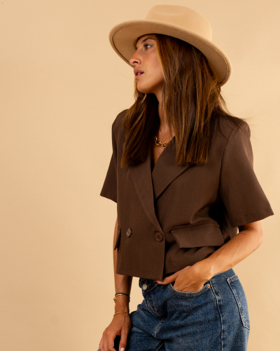 Blazer courte Eva