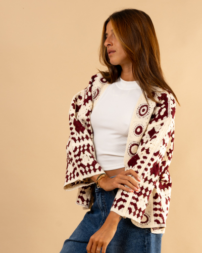 Gilet crochet