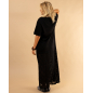 Robe t-shirt dentelle