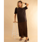 Robe t-shirt dentelle