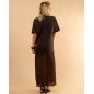 Robe t-shirt dentelle