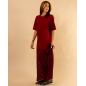 Robe t-shirt dentelle