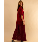 Robe t-shirt dentelle