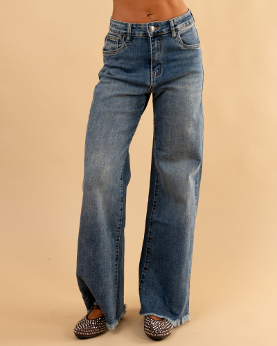 Jean large bas used