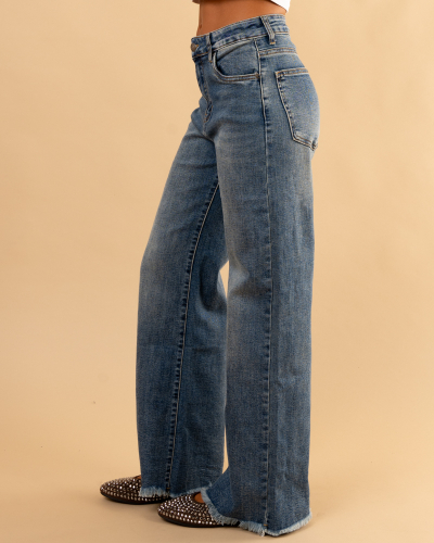 Jean large bas used