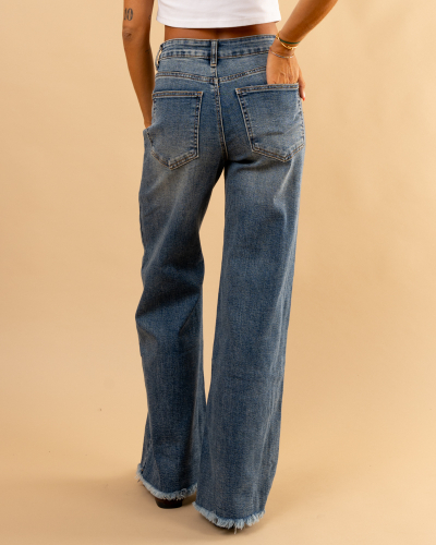 Jean large bas used