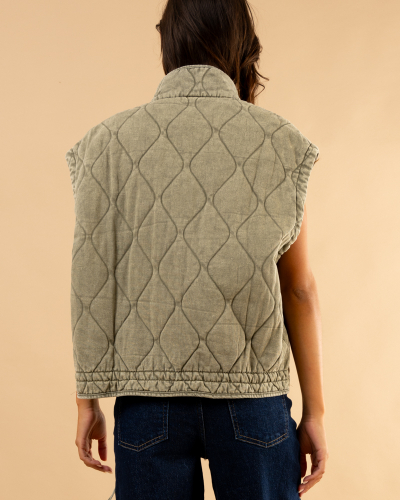 Veste matelassée sans manches