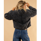 Veste matelassée pressions