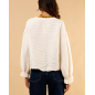 Blouse nœud poches