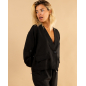 Blouse poches boutons