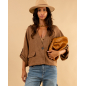 Blouse poches boutons