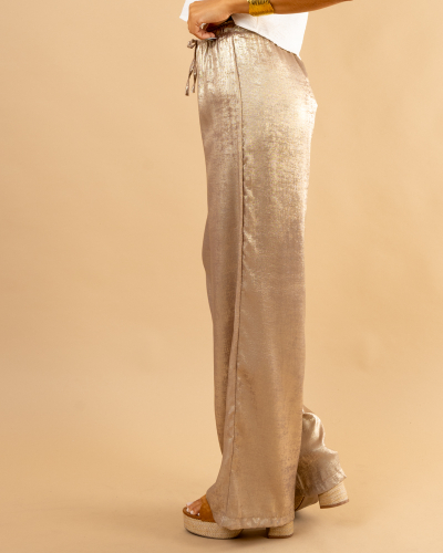 Pantalon brillant