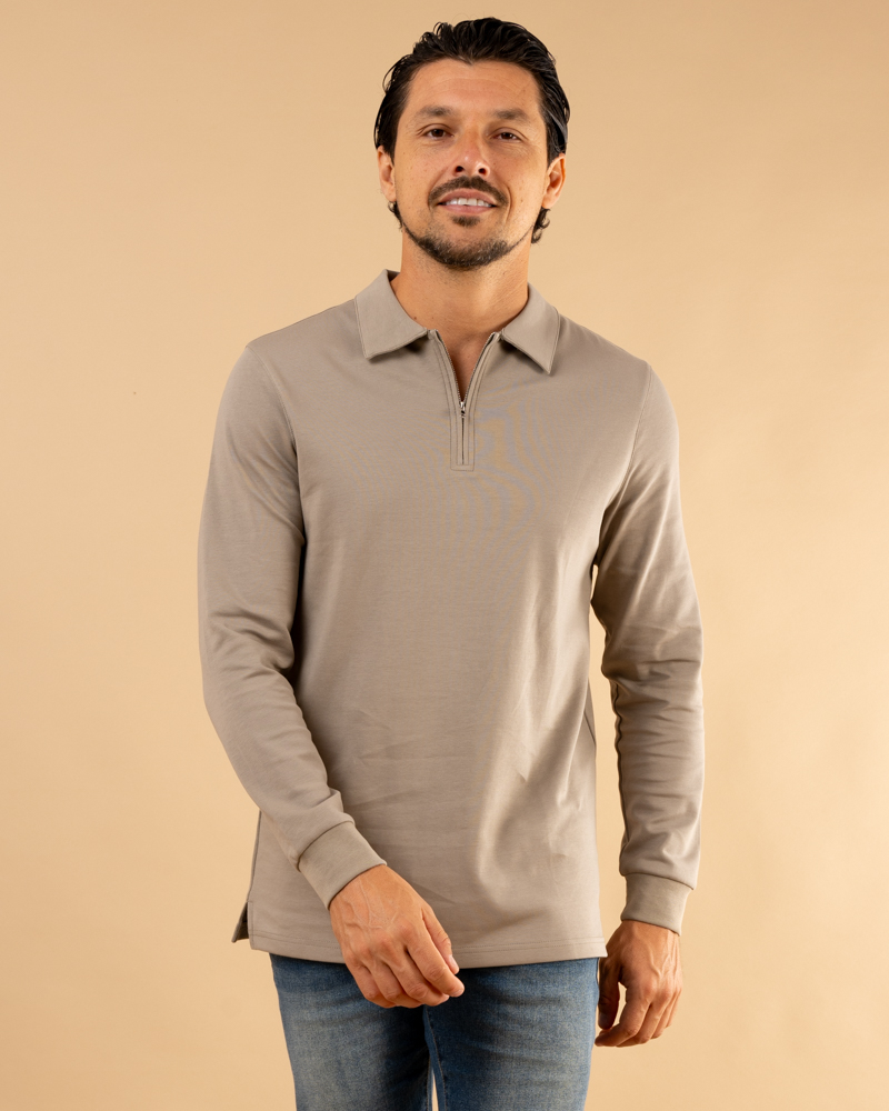 Polo zip