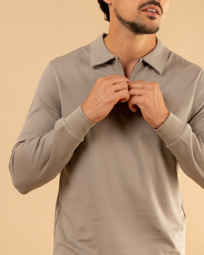Polo zip