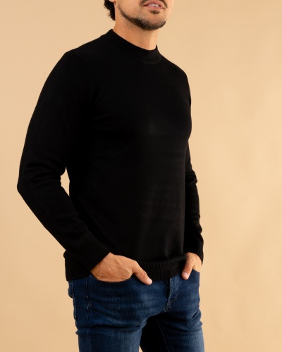 Pull col montant