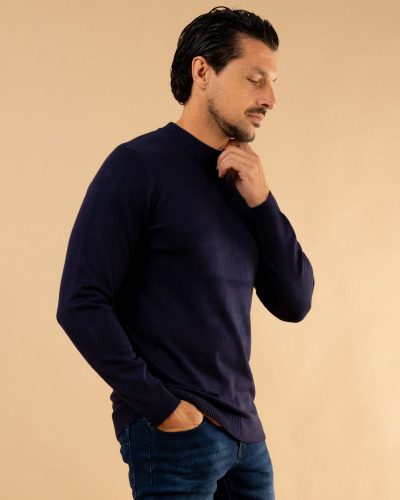 Pull col montant