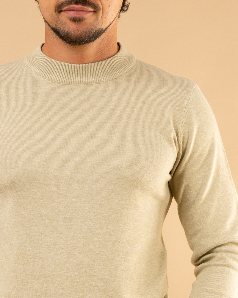 Pull col montant