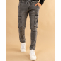 Jean poches gris
