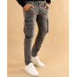 Jean poches gris