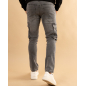 Jean poches gris