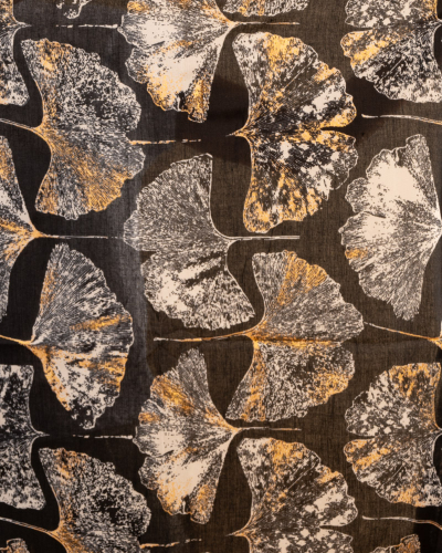 Foulard imprimé lurex