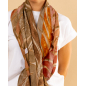 Foulard feuilles
