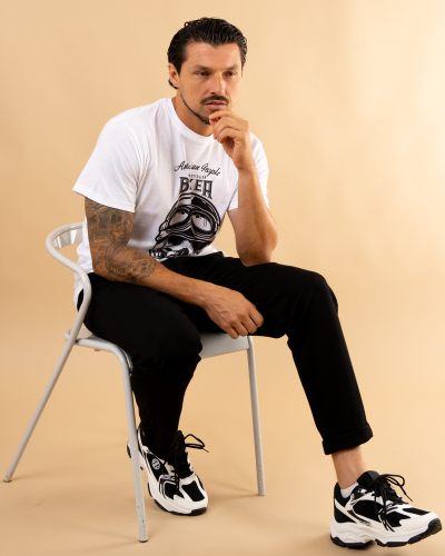 Pantalon façon jogg