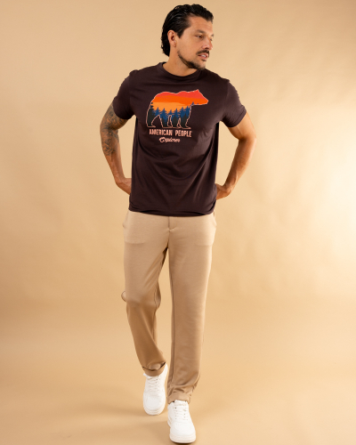 Pantalon façon jogg