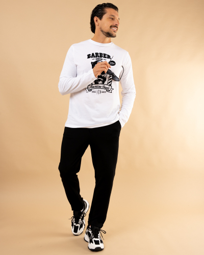 Pantalon texturé