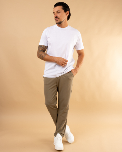 Pantalon texturé