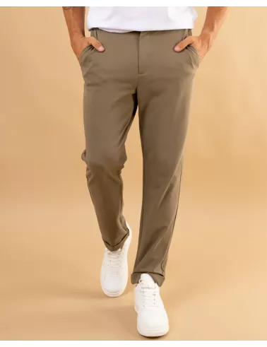 Pantalon texturé