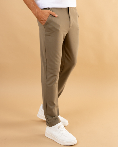 Pantalon texturé