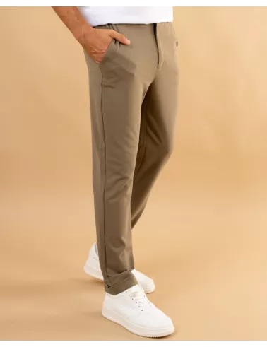 Pantalon texturé