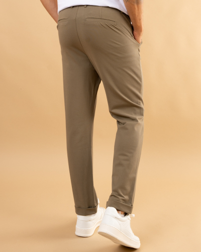 Pantalon texturé
