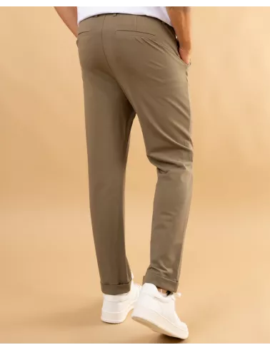 Pantalon texturé