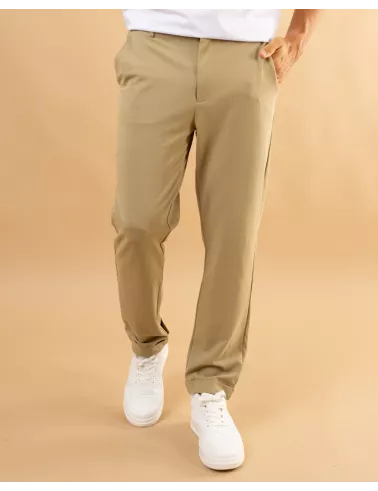 Pantalon texturé