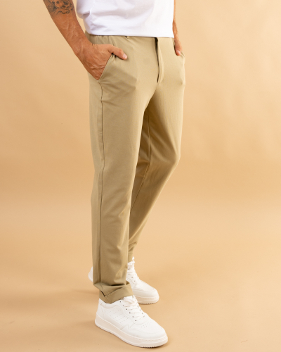 Pantalon texturé